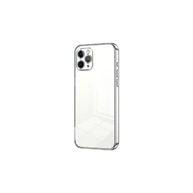 iPhone 11 Pro - Husa Slim, Clear, SILVER frame