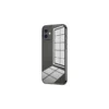 iPhone 12 - Husa Slim, Clear, BLACK frame