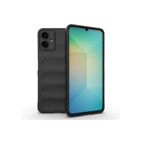 Samsung A06 (A065), Husa, Grip, Microfiber, ShockProof | Negru