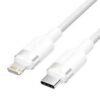 Cablu Date și Încărcare Rapidă USB-C la Lightning, 1m, Alb