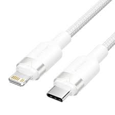 Cablu Date și Încărcare Rapidă USB-C la Lightning, 1m, Alb