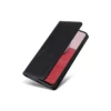 Leather Skin » Oppo A6 Pro - Husa Flip, Wallet Magnet, DeLuxe | Deep BLACK
