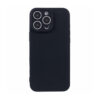 iPhone 16 Pro - Husa Microfiber, TPU Soft | BLACK
